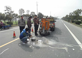 濟南市政道路基樁取芯檢驗